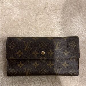 Louis Vuitton Dark Brown Monogram Wallet